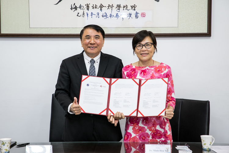 深化航運管理思維 海大與美國西來大學簽MOU