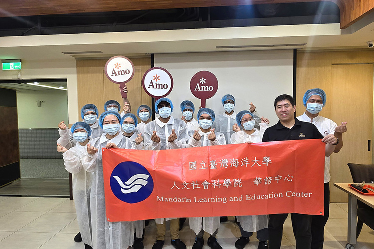海大國際生訪阿默蛋糕 感受校友創業精神與臺灣品牌魅力