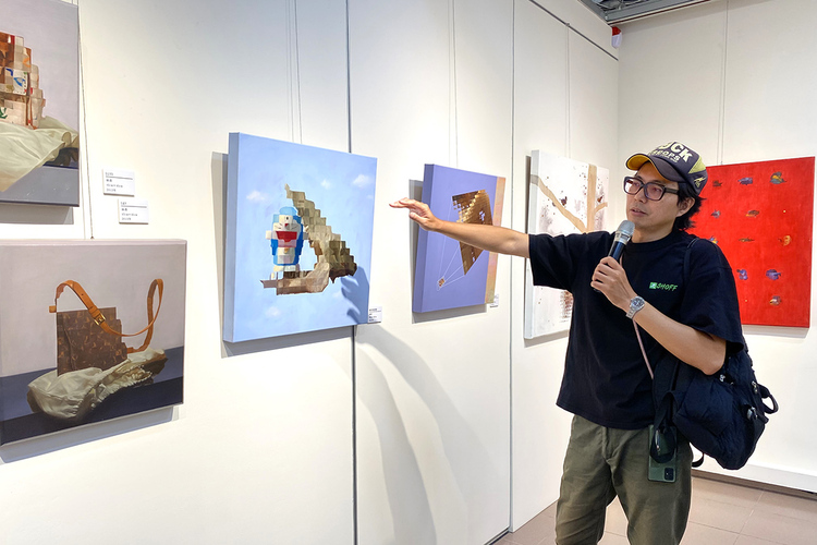 展期至7月2日，歡迎蒞臨海大細細品味藝術家筆下流轉的時光與情感