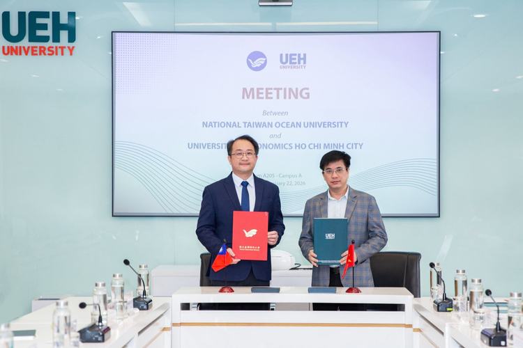 洋大學   新聞稿】海大深化臺越高教合作　與胡志明經濟大學簽署MOU展現國際化成果